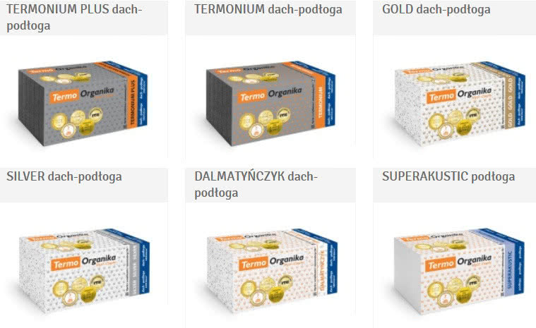 Styropiany z grupy dach/podłoga z oferty Termo Organika Styropiany z grupy dach/podłoga z oferty Termo Organika